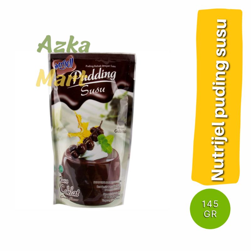 

nutrijel puding susu coklat 145 gr