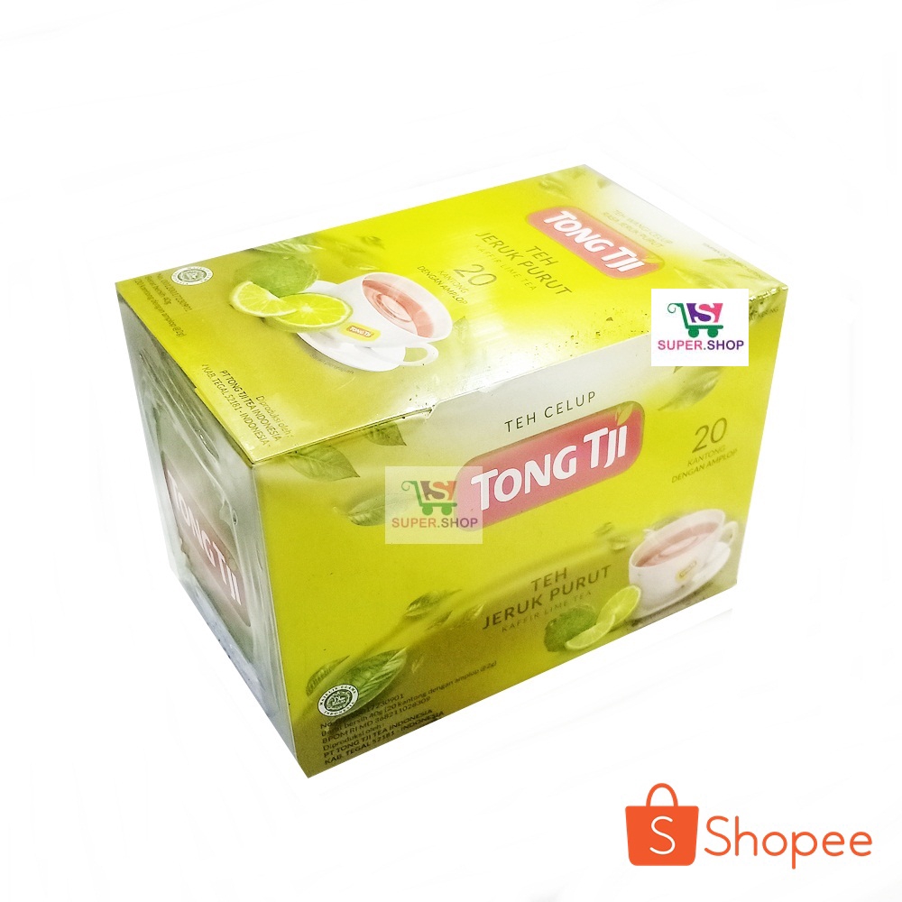 Tong Tji Teh Jeruk Purut / Lime Tea (isi 20 pcs)