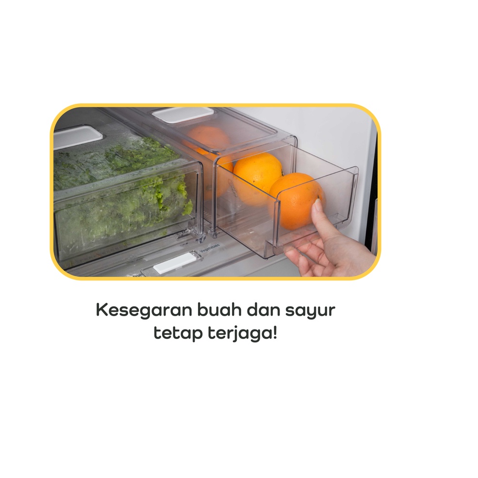 【IKONE】KOBE Kotak Penyimpanan Makanan Kulkas Food Storage kotak container Kulkas Laci