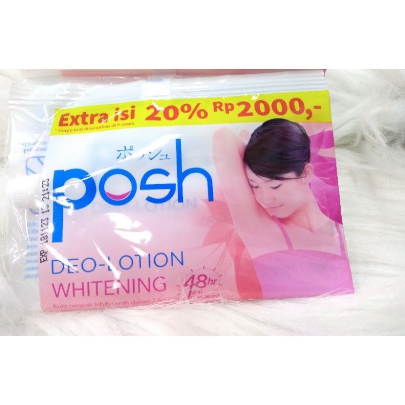 Posh Deo Lotion Deodorant Whitening 11gr Sachet