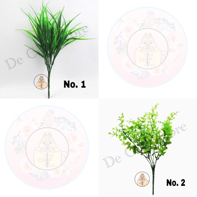 Rumput Artifificial - Dekorasi bunga plastik