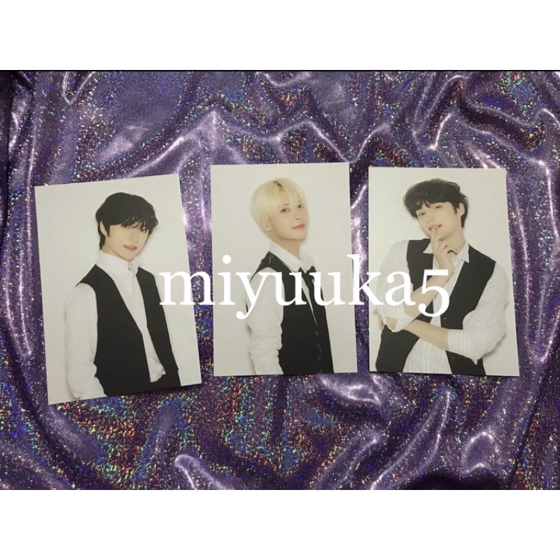 POSTCARD NYEL TXT HUENINGKAI BEOMGYU