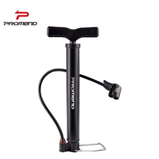 Pompa Sepeda Promend 120 PSI Alloy Pentil Schrader dan Presta