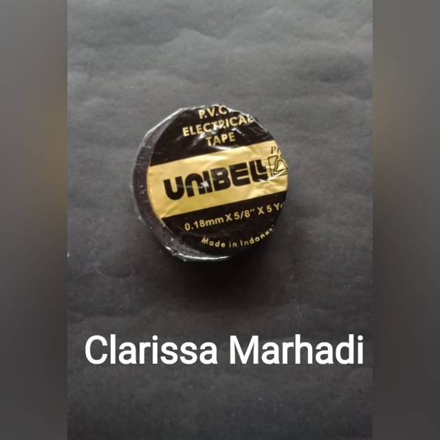 Solatip Isolasi Kabel Listrik Motor Mobil Warna Hitam Unibel  Electrical