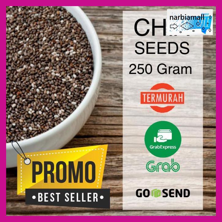 

U8Tyuj7- Organic Chia Seed 250 Gram Murah Harga Grosir E4Wr46-