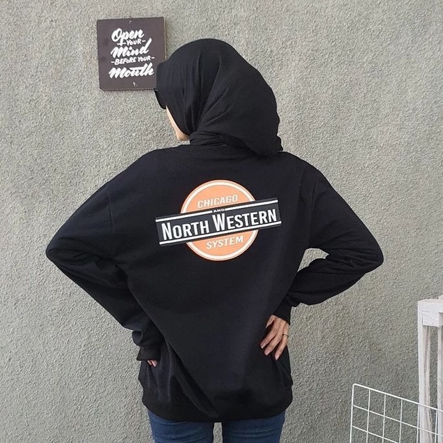 MVP - North Western Sweater - Hoodie Sweater Unisex Terbaru