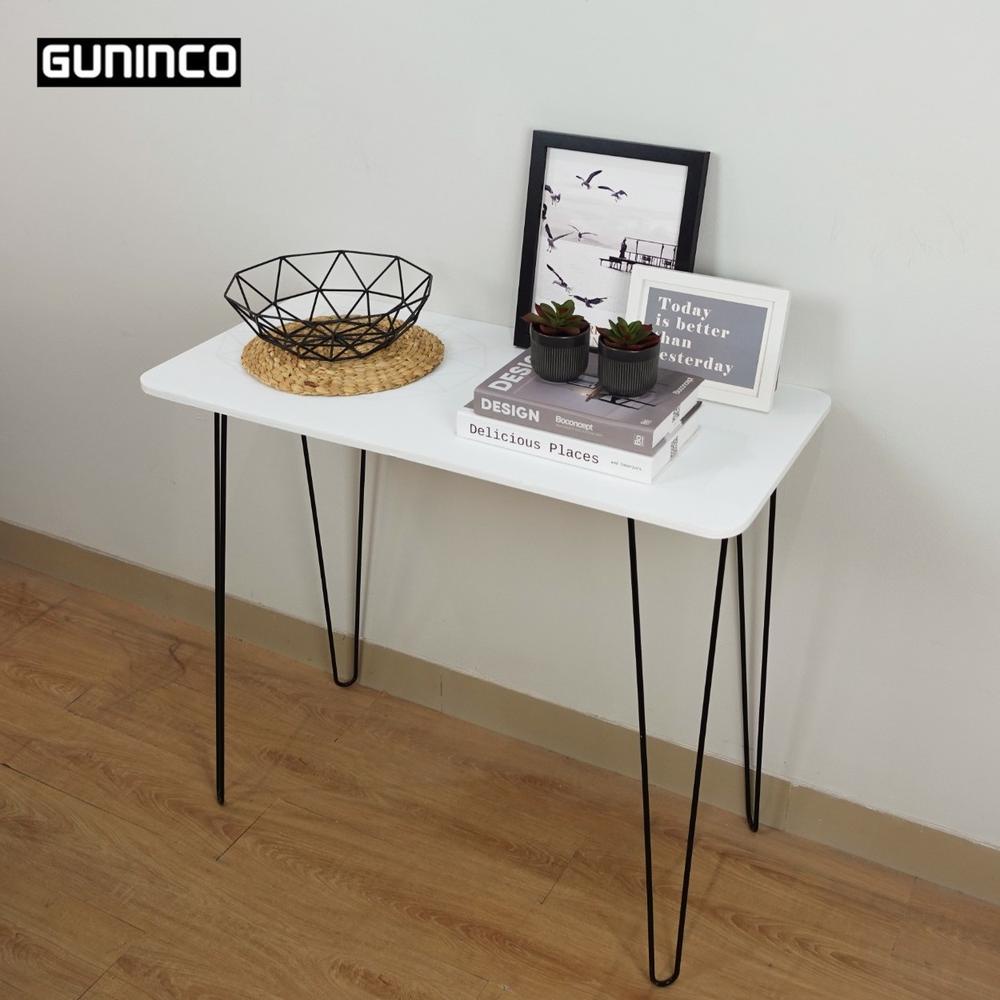 GUNINCO MEJA BELAJAR LAPTOP MINIMALIS KERJA MAKAN TAMU KANTOR TV HAIRPIN RIAS COFFEE TABLE TERLARISS