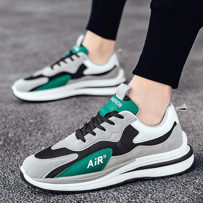 RYX - Abyss Stripes Sepatu Breathable Sneakers Pria Fashion Casual (NO BOX) - Ori Import