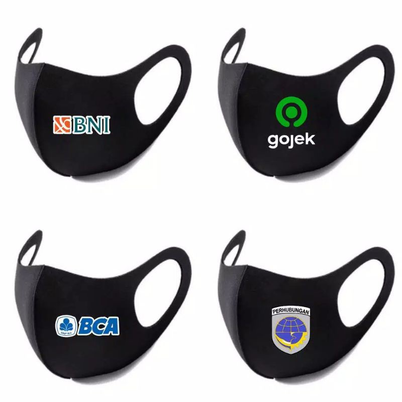 MASKER KAIN SCUBA CUSTOM LOGO SABLON POLYFLEX (BISA SATUAN)
