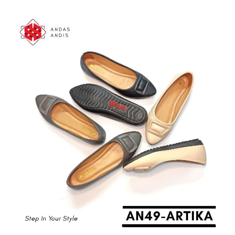 Andas Andis - Sepatu Flatshoes Wanita Artika