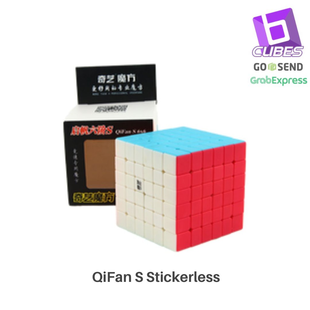Cube 6x6 - Qiyi 6x6 Qifan S - QiYi QiFan S 6x6 - QiYi QiFan S Stickerless - QiFan S Stickerless