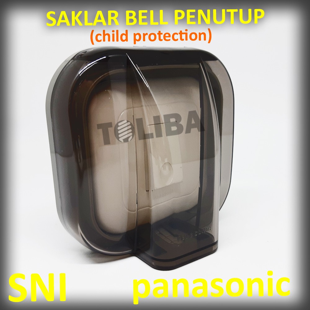 saklar bell tutup panasonic / saklar bell waterproof / saklar bell anti air push on bell SNI