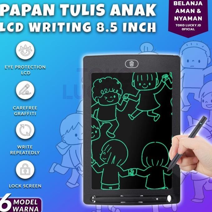 

BISA COD Papan Tulis Anak Tablet Belajar Menulis Menggambar LCD Writing 8.5 Inc/PULPEN GEL/PULPEN LUCU/PULPEN 1 PACK/PENSIL WARNA/PENSIL 2B/PENGHAPUS JOYKO/PENGHAPUS LUCU/RAUTAN PENSIL PUTAR/RAUTAN ELEKTRIK/SPIDOL WARNA/SPIDOL PERMANEN/SPIDOL