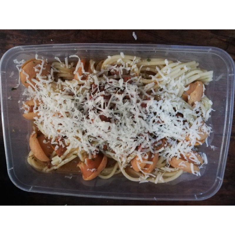 SPAGHETTI BOLONAISE KEJU SOSIS