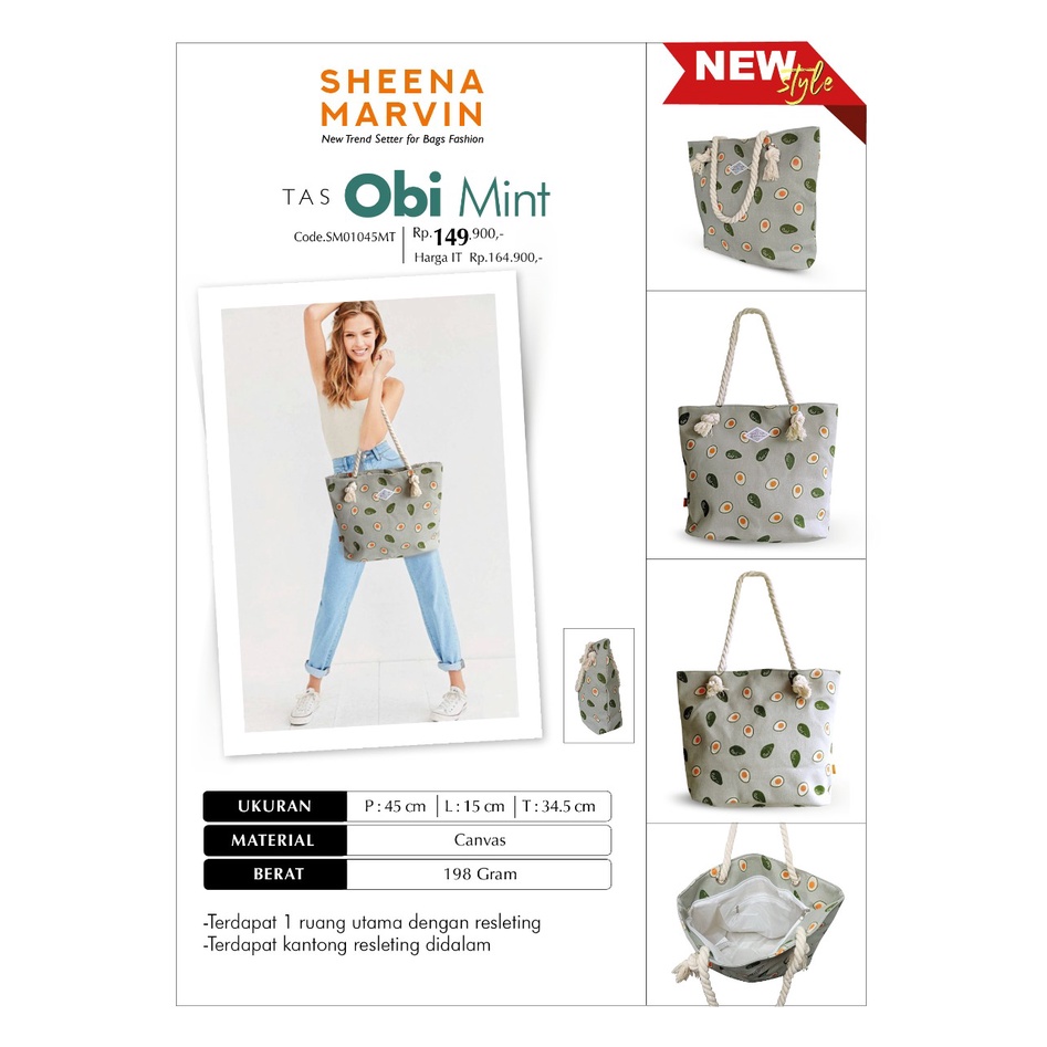 Tote Bag Obi Tas Sheena Marvin