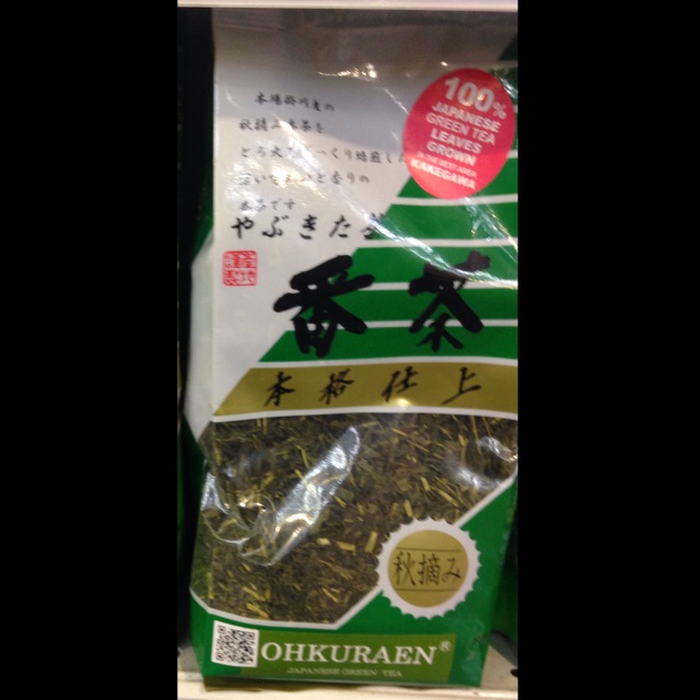 ohkuraen green tea bancha teh jepang japanese green tea bancha 200 g