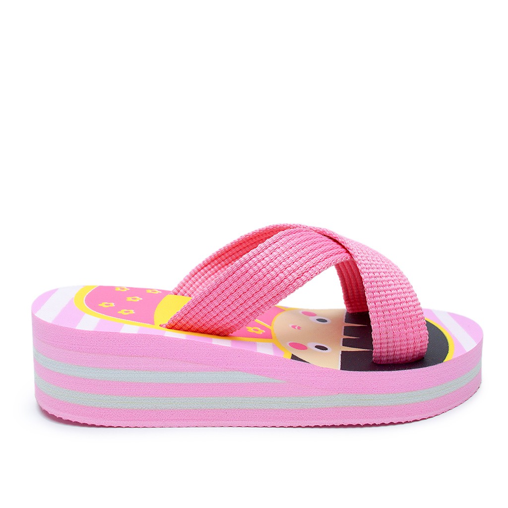 DNOIR Sandal Anak Perempuan SELOP2530 PINK