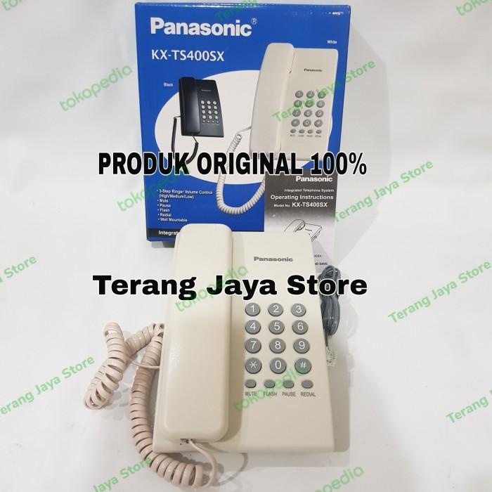 Telepon | Telepon Kabel Panasonic Kx-Ts400Sx Pesawat Telepon Panasonic Kx-Ts400