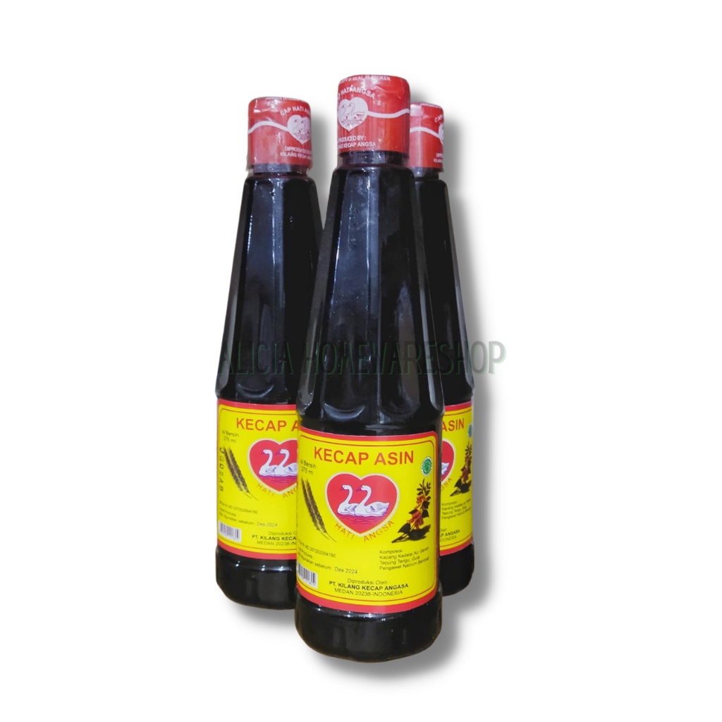 KECAP ASIN CAP HATI ANGSA 275ml