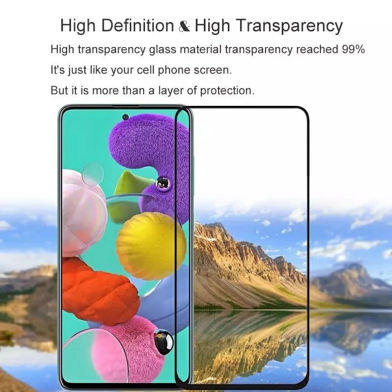 Tempered Glass Oppo Reno 5 Reno 5F Full layar