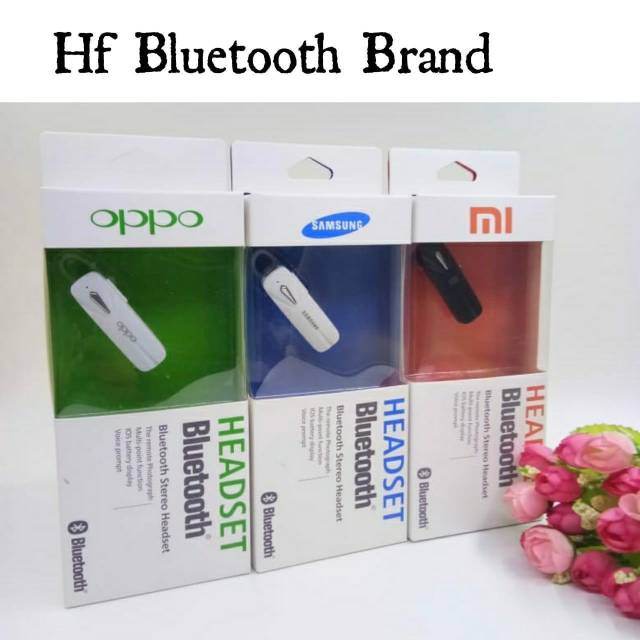 handsfree bluetooth brandet. samsung,oppo,xiomi