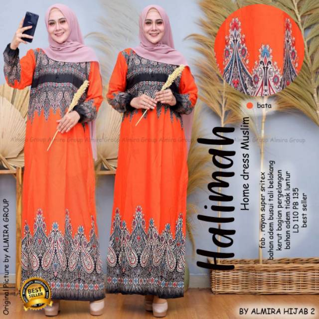 Daster halimah by almira hijab