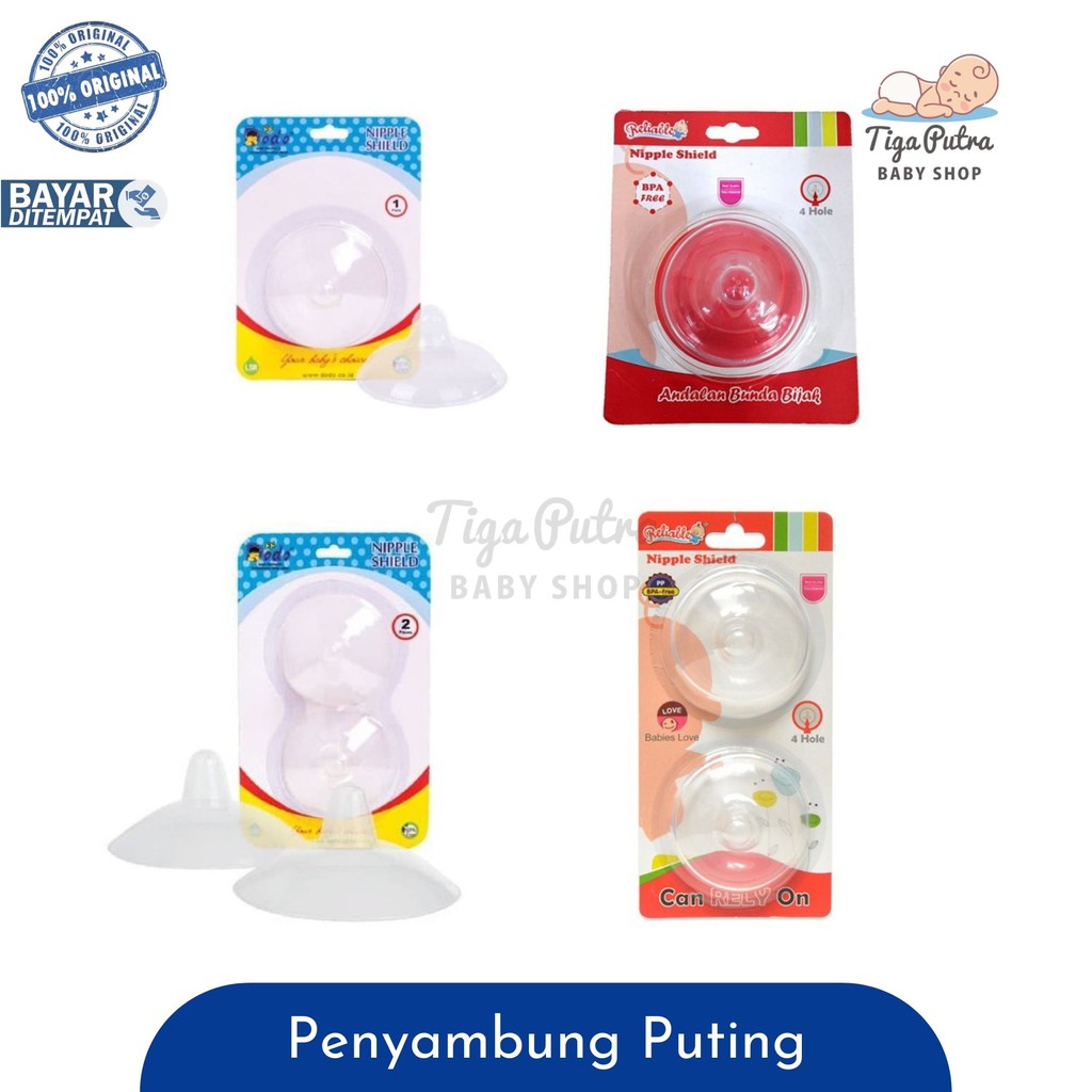 Reliable / Dodo Murah Nipple Shield Sambungan Penyambung ASI Pelindung Puting