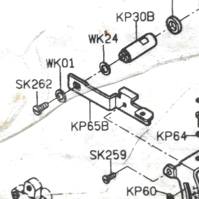 KP65B Pengatur Kasar Halus Gigi Depan Mesin Jahit Obras 737 - 747 - 700F