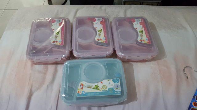 Paket Yooyeee Sup Lunch Box Dan Lunch Bag Karakter