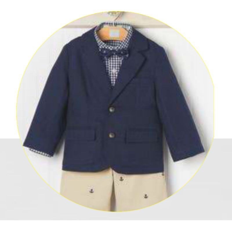 Janie And Jack Blazer Jas Outer Anak Laki Branded ORI