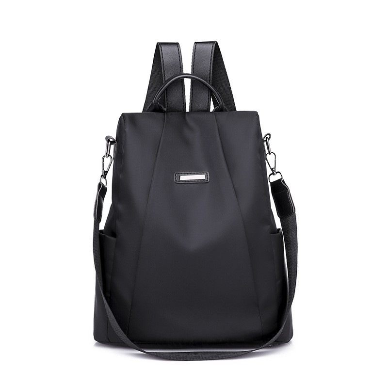 TAS RANSEL WANITA ANTI AIR BACKPACK KULIAH ATLAS HITAM TA253B5 PUNGGUNG SEKOLAH IMPORT FASHION KOREA