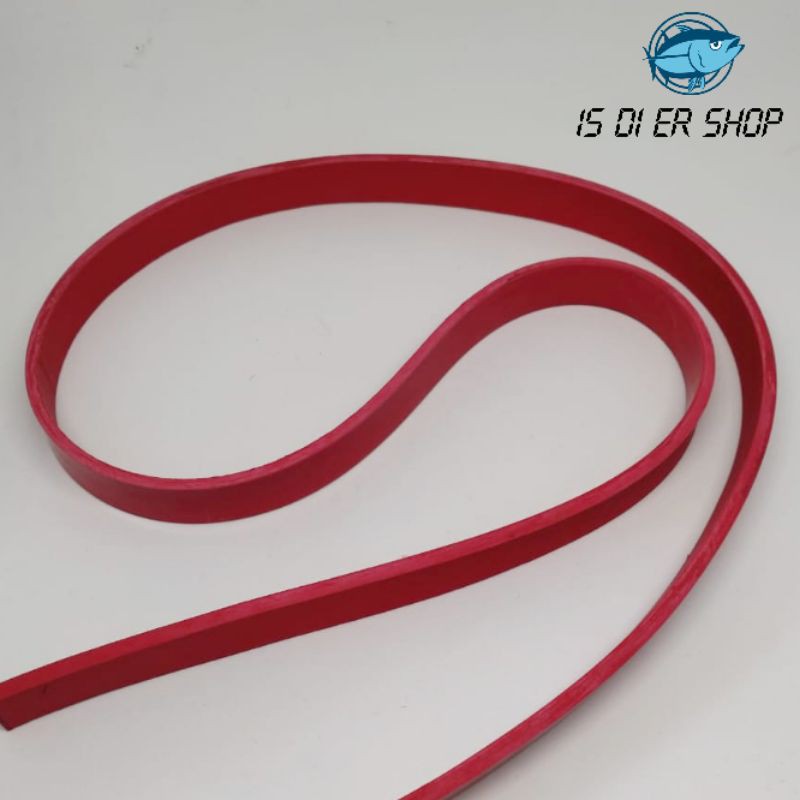 Karet speargun / karet gepeng 100 cm tebal 5 mm