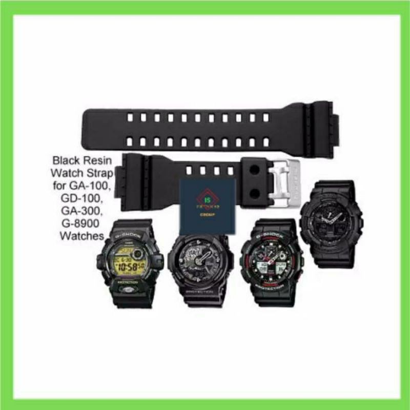RUBBER STRAP TALI JAM TANGAN CASIO G-SHOCK GSHOCK G8900 GLS8900  GLS 8900 GLS-8900