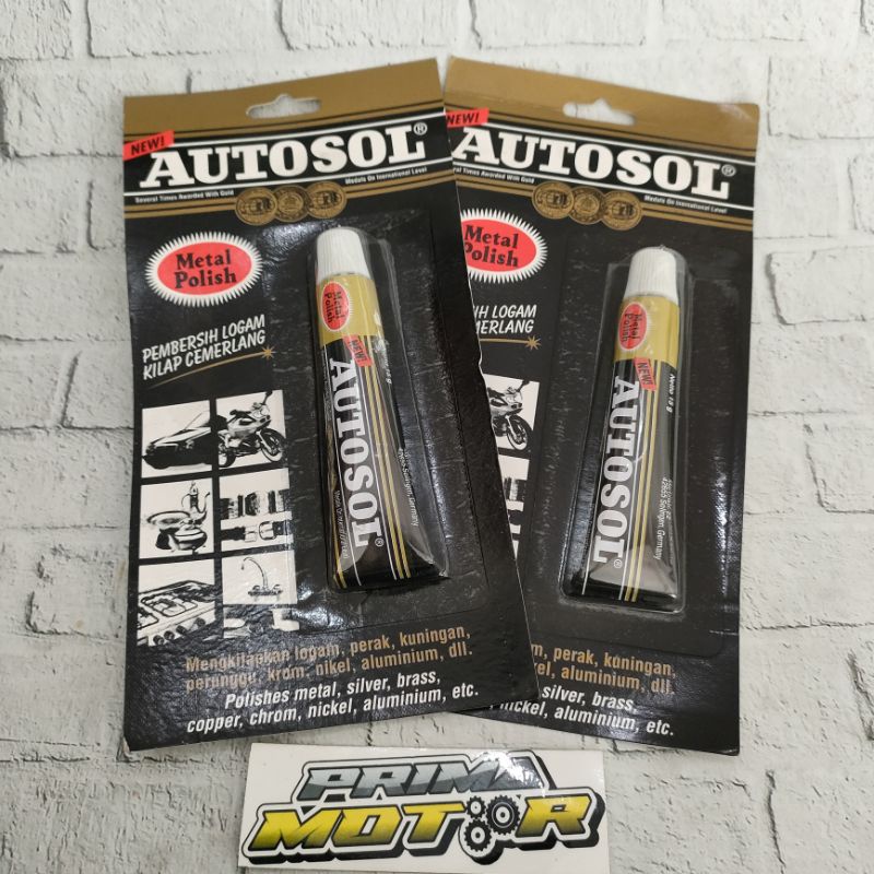 Autosol Pembersih Logam Besi Karat 15 gr