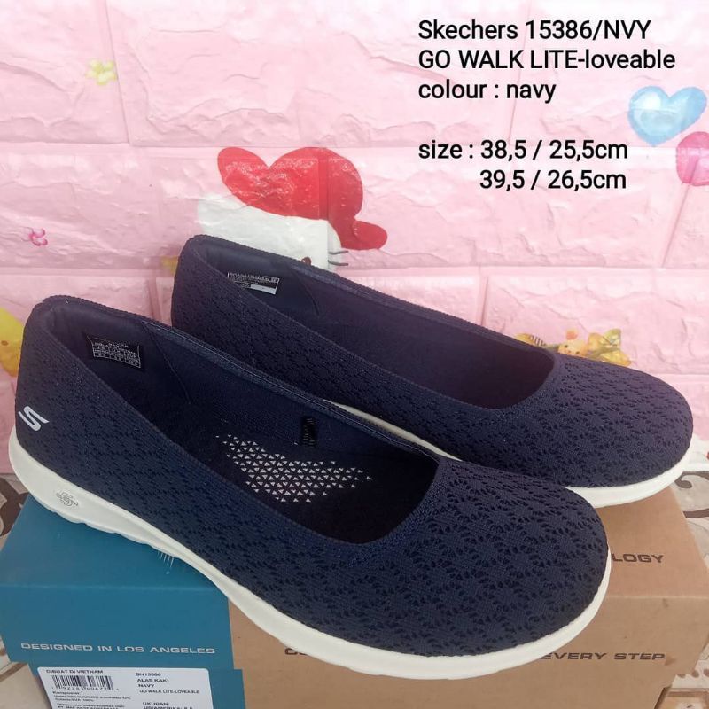 Skechers Go Walk Lite Loveable Cewek Sale