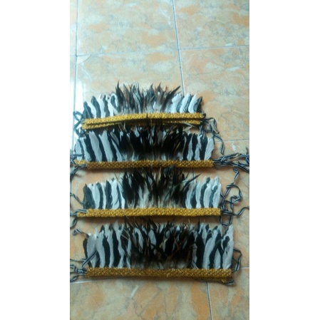 mahkota bulu mahkota tari