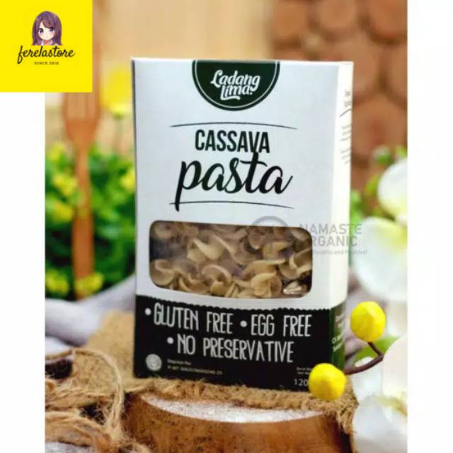 

CASSAVA PASTA LADANG LIMA - GLUTEN FREE ( MENU MPASI )