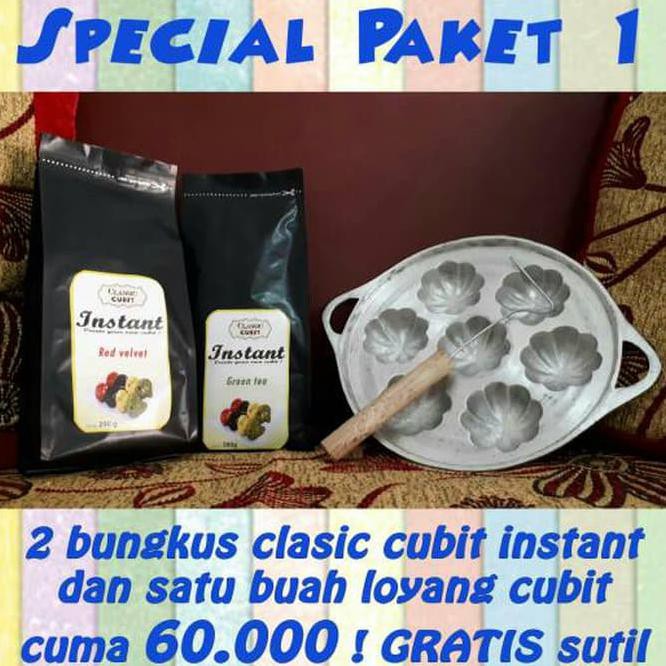 

Toz3 Loyang + Adonan Tepung Premix / Premiks Kue Cubit 07Ac