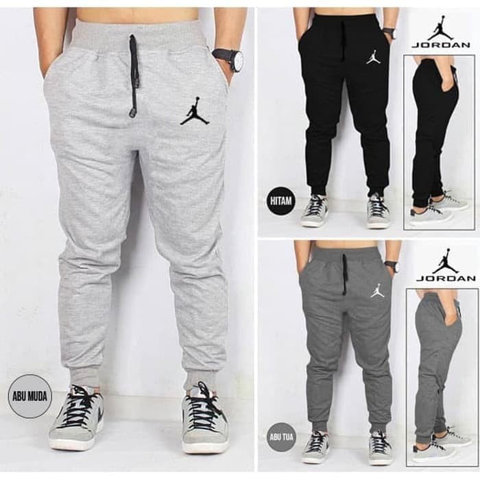 CELANA JOGGER OLAHRAGA AIR JORDAN TRAINING SWEATPANTS PREMIUM