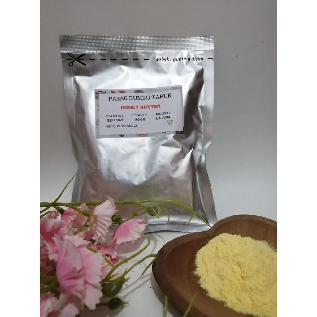 

BUMBU TABUR HONEY BUTTER 100 GR BUBUK MAKANAN SERBGUNA ENAK MURAH HALAL