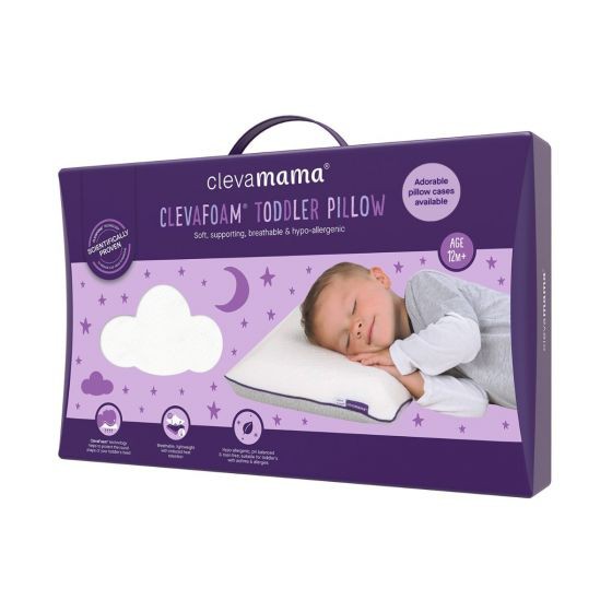 ClevaMama ClevaFoam Toddler Pillow Bantal Bayi 12M+