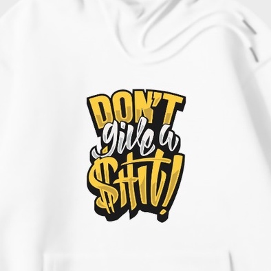 Pro.Coll - Dont Give aShit Hoodie - Hoodie Pria dan Wanita