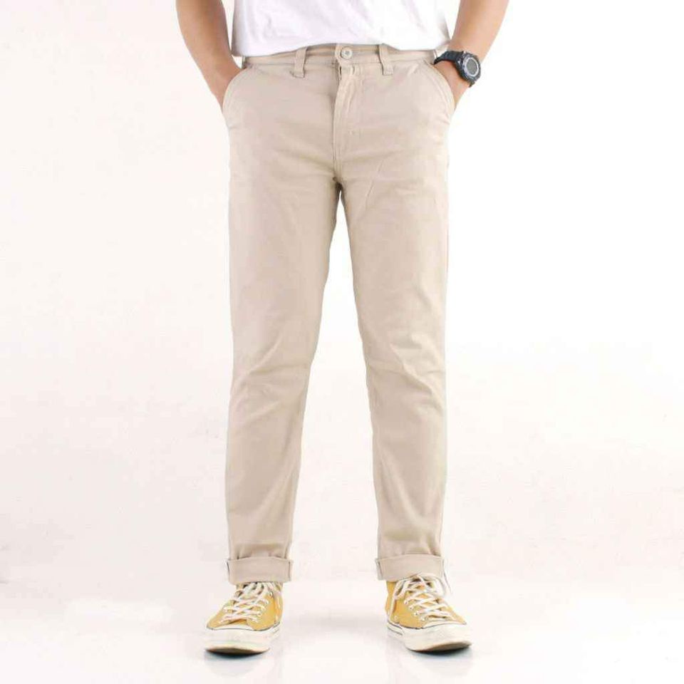 Celana Chino Pria Panjang Slimfit Chinos cowo cino Premium pensil / Celana Pria Ankle pants