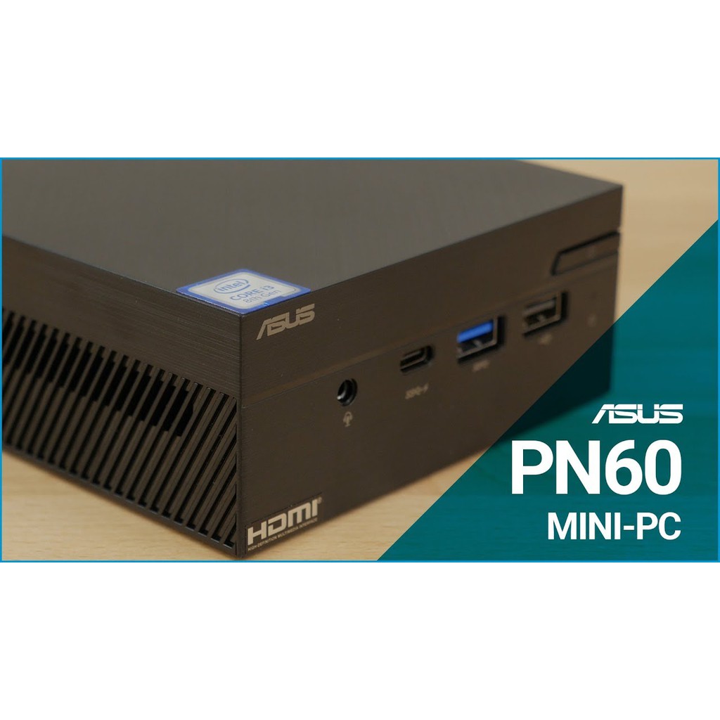 ASUS MINI PC PN60 Core I3-8130U/500GB/4GB/WIFI/BT/3Years/ KB+MOUSE/W10 Home