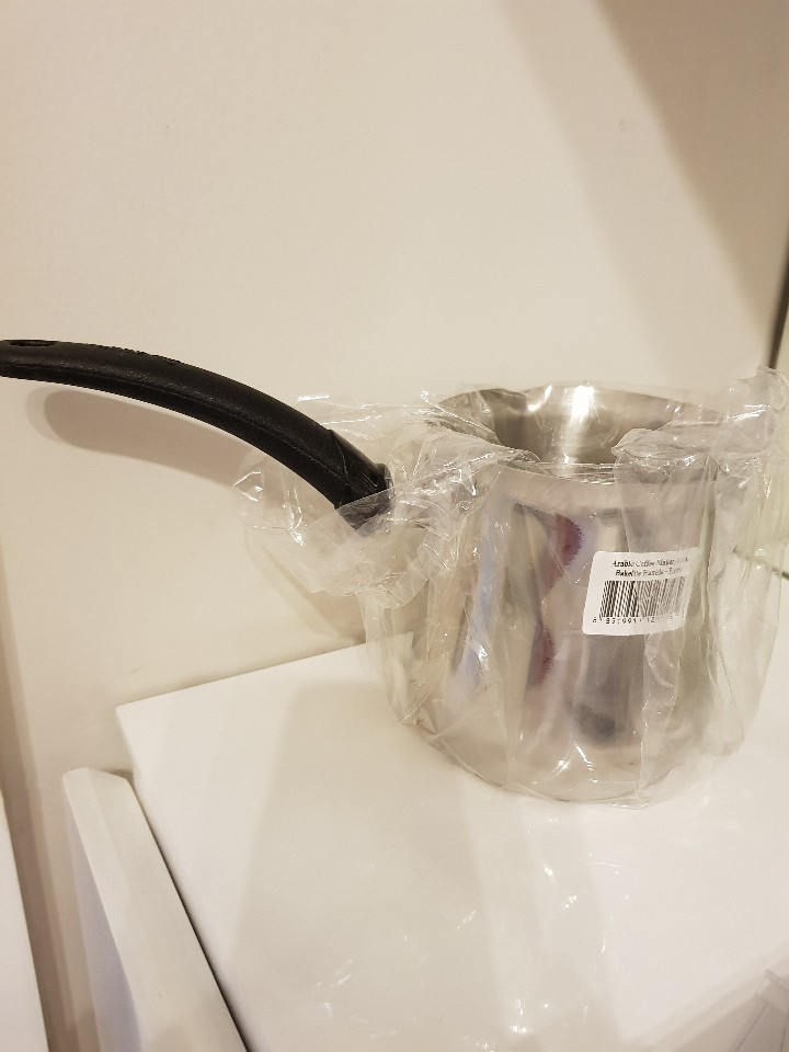 Arabic Coffee Pot Zebra Extra Light Handle Stainless Panci Susu Mini