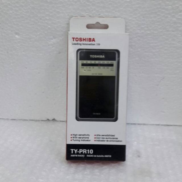 Toshiba Radio Saku TY-PR10 - Penerima AM|FM Portabel