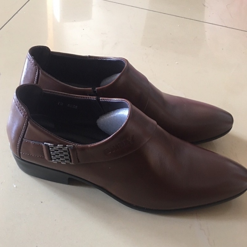 COD Fashion Sepatu Pria Slip On Pantofel Tanpa Tali Hitam Coklat Pria Sepatu Fantofel Kerja Kantor Dewasa Laki Laki 070