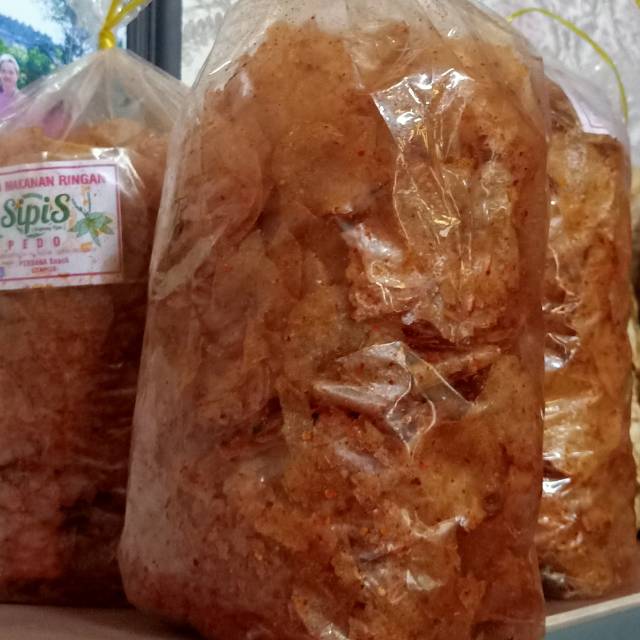 

Keripik Beling / keripik kaca hot jelotot berat 200gram