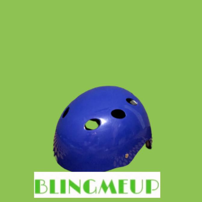 Jual Helm Sepeda Bmx / Helm Batok / Helm Sepeda Lipat / Helm Rafting - Biru Bagus