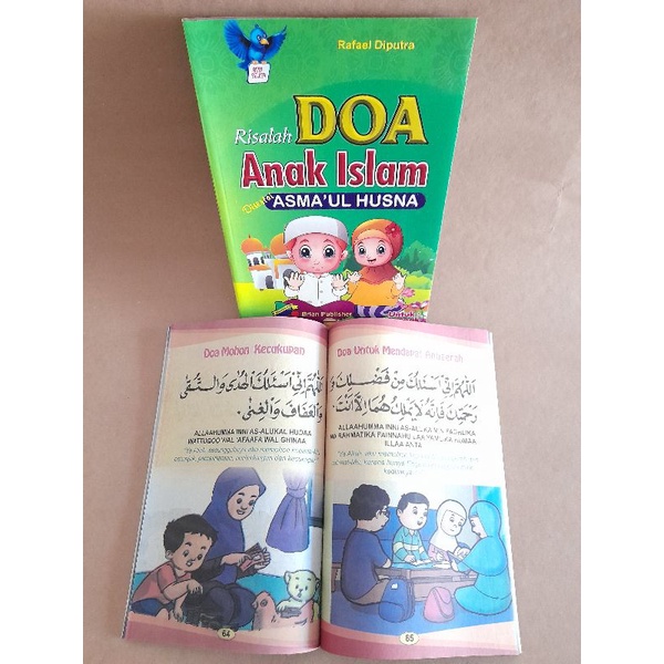 Buku Anak : Risalah Doa Anak Islam Di sertai Asmaul Husna